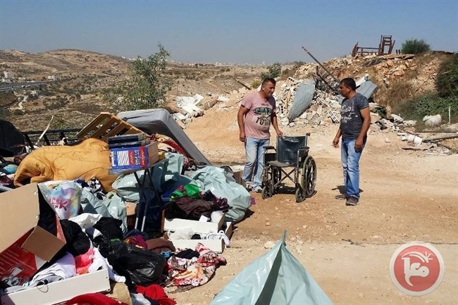 الاحتلال يهدم 3 منازل في حي بيت حنينا شمال القدس