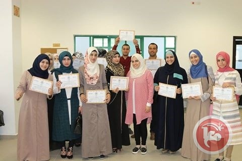نادي قلقيلية الاهلي يختتم دورة كتابة السيرة الذاتية وفنون المقابلات