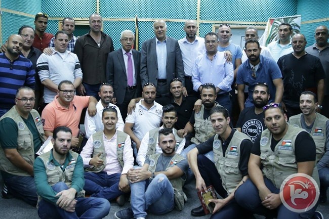 اللواء الرجوب يكرّم أبطال الدفع الرباعي