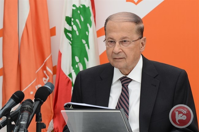 هنية يعبر للرئيس اللبناني عن تضامنه ومواساته