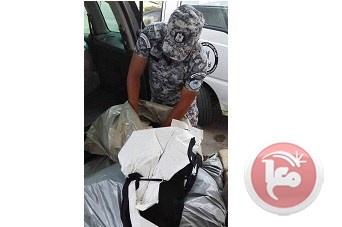 احباط محاولة تهريب أقمشة في سلفيت
