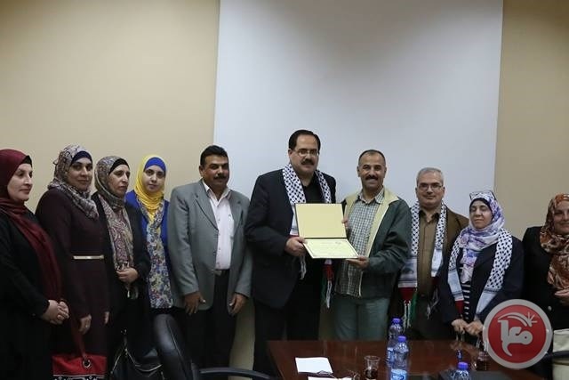 وزير التربية يلتقي وفدين من الاتحاد العام للصم وحراس البيدر