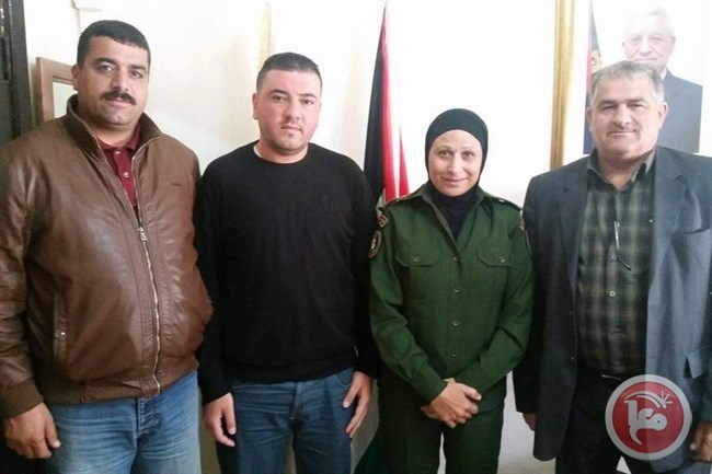 العقيد خليفة تلتقي وفد مركز شباب الجلزون