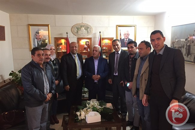 فلسطين الأهلية الجامعية تلتقي محافظ بيت لحم