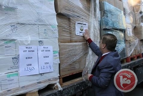 وزارة الصحة تسيّر 20 شاحنة أدوية الى غزة