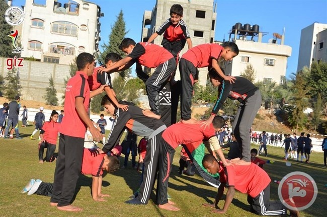 الأكاديمية الرياضية الفلسطينية تنظم مهرجان رياضي بعنوان &quot;نحو الهدف &quot;