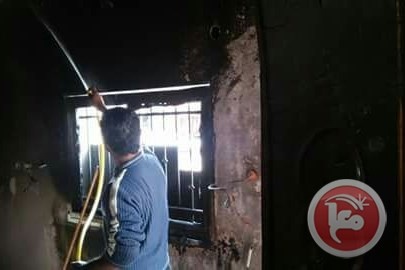 الدفاع المدني يخمد حريقا بمنزل في بيت كاحل