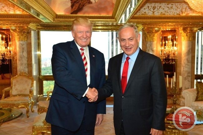 نتنياهو يدعو ترامب لحضور افتتاح السفارة الامريكية في القدس