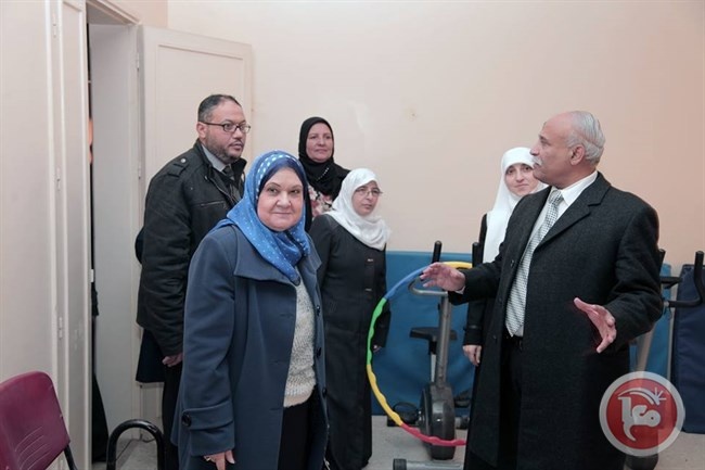 الاغا تدعو الى توحيد الجهود من اجل تطوير بيت الامان للمراة