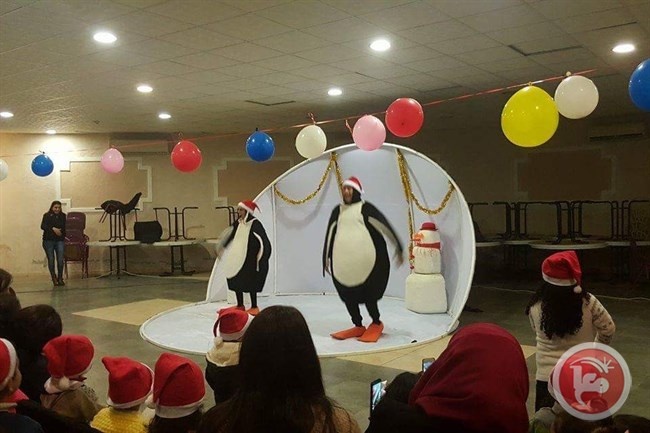 روضة وحضانة حقل الرعاة تنظم احتفالأ بمناسبة أعياد الميلاد