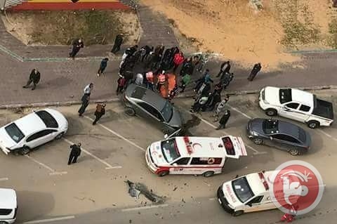 مصرع مواطن واصابة 3 اخرين في حادث سير غرب غزة