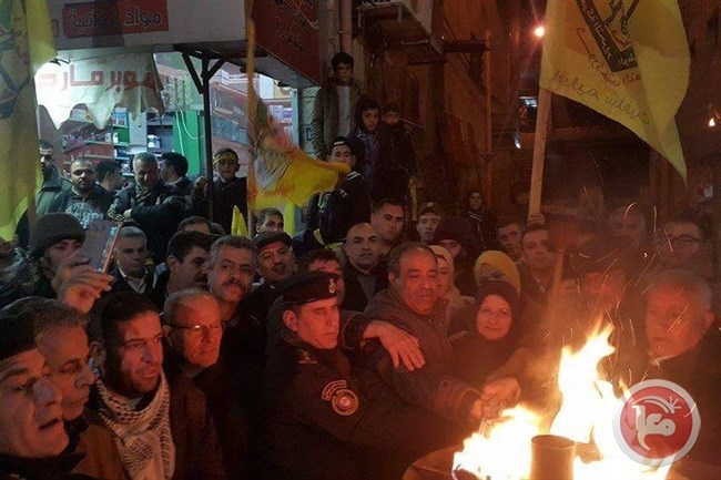 &quot;فتح&quot; توقد شعلة الانطلاقة في سلفيت