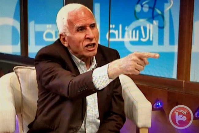 الاحمد يتحدث لـمعا عن نائب الرئيس والوطني وعلاقة فتح بالسلطة