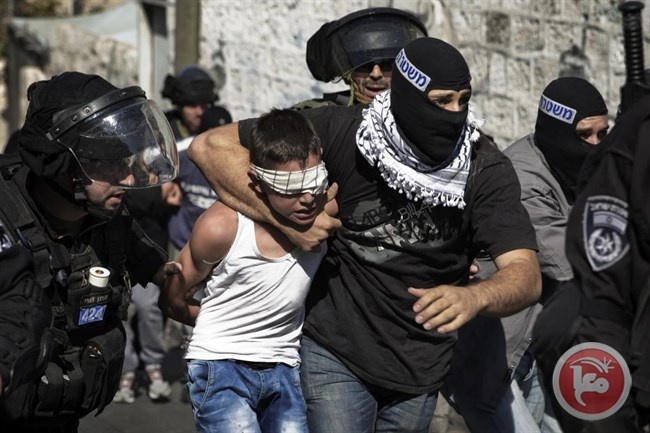 الاحتلال اعتقل 4034 طفلا منذ اندلاع &quot;انتفاضة القدس&quot;