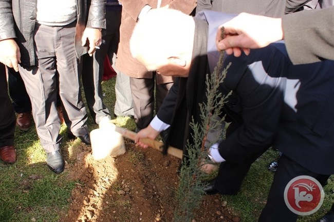 بلدية دورا و&quot;الزراعة&quot; تحتفلان بيوم الشجرة في النبي نوح