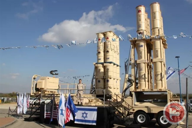 الجيش الاسرائيلي يتسلم منظومة صواريخ &quot; حيتس 3 &quot;