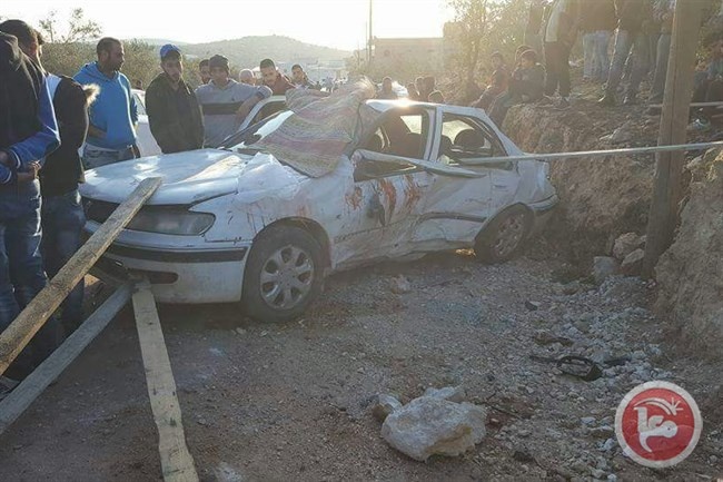 مصرع مواطنة واصابة 7 آخرين بحادث سير في برطعة