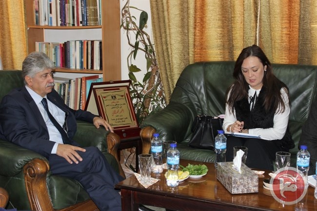 مجدلاني يبحث مع ممثلة رومانيا آخر المستجدات السياسية