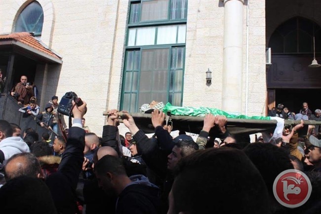 أهالي جنين يودعون الشهيد محمد أبو خليفة