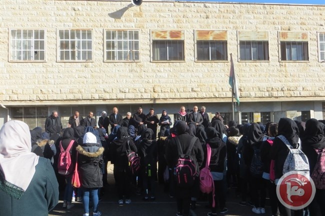 تربية جنين تفتتح الفصل الدراسي الثاني من مدرسة بنات الزهراء الثانوية