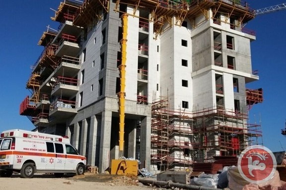 مصرع عامل في ورشة بناء بمدينة بئر السبع