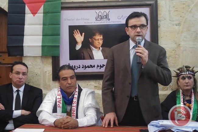 بسيسو يرعى اتفافية تعاون ثقافي بين مركزين فلسطيني ومغربي
