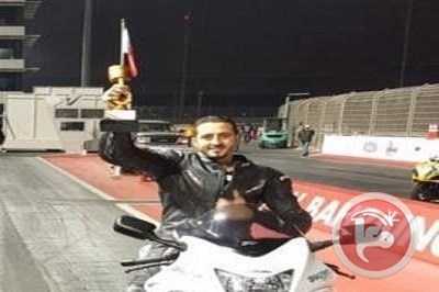 المتسابق أبو جاموس يحصد المركز الثالث في بطولة البحرين لسباقات السرعة