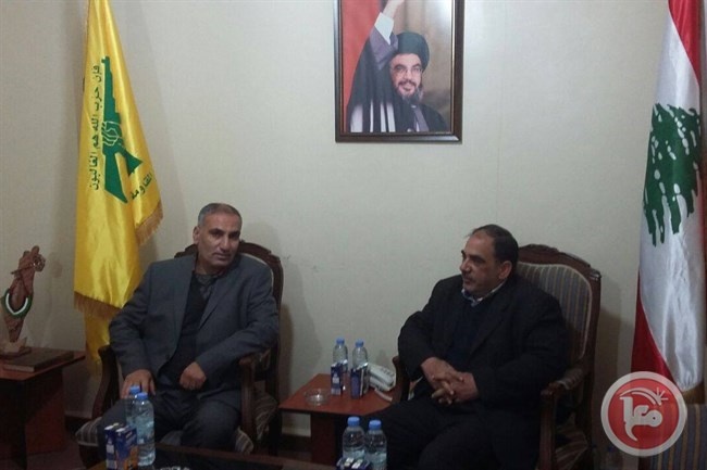 حزب الله يبحث الأوضاع مع جبهة التحرير بلبنان