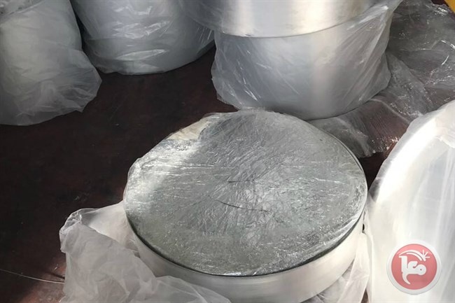 الجمارك الاسرائيلية تضبط 2 طن تبغ داخل طناجر طهي