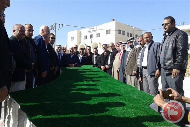 بلدية جناتة تفتح دوار الشهداء وشارع الشيخ داوود الزير