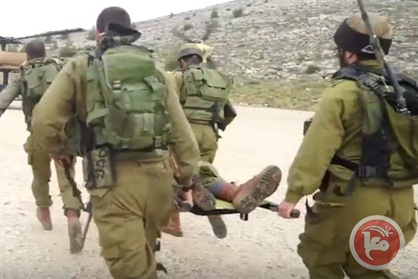 An Israeli soldier was injured in the southern Syrian Golan