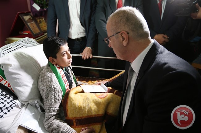الحمد الله يتفقد مستشفى جمعية بيت جالا العربية للتأهيل