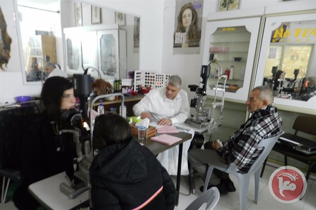 جمعية الانقاذ تنفذ يوما طبيا مجانيا للعيون في قلقيلية