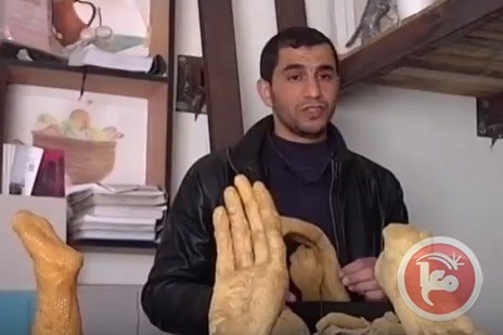 فيديو- اطراف بشرية من شمع النحل في غزة