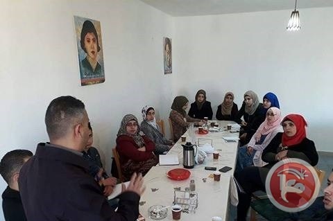 المرأة العاملة تنفذ سلسلة ورش عمل في مدينة رام الله
