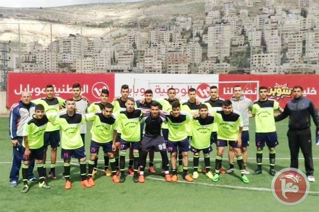 منتخب تربية طولكرم لكرة القدم بفوز على منتخب جنوب الخليل