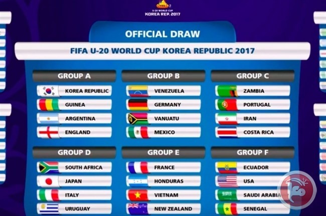 سحب قرعة كأس العالم للشباب