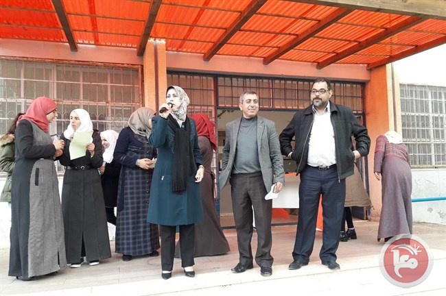 الثقافة تحتفي بيوم القراء الوطني في مدرسة بقلقيلية