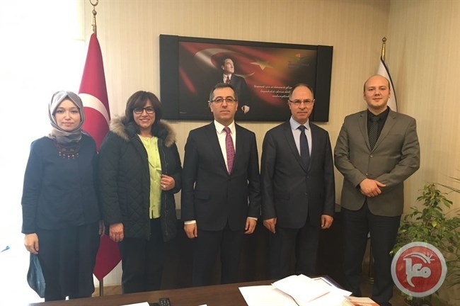 السفير مصطفى يبحث عددا من القضايا مع وكيل وزارة البيئة التركي