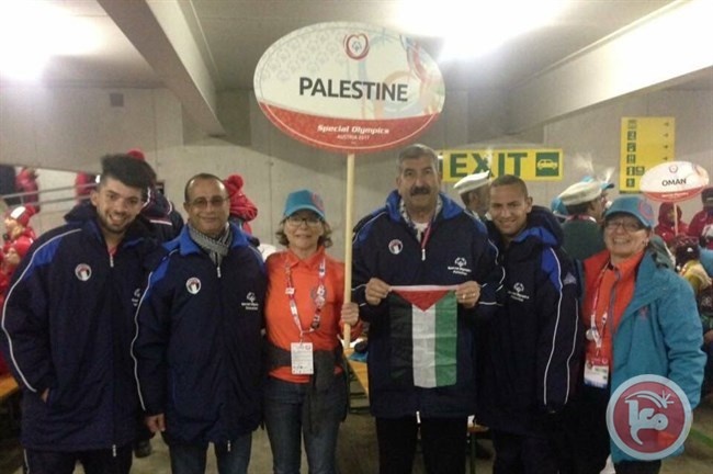 افتتاح دورة الألعاب الشتوية للأولمبياد الخاص بمشاركة فلسطين