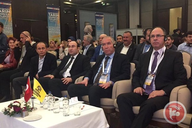 الخليل حاضرة في المؤتمر الدولي للمدن الزراعية في تركيا