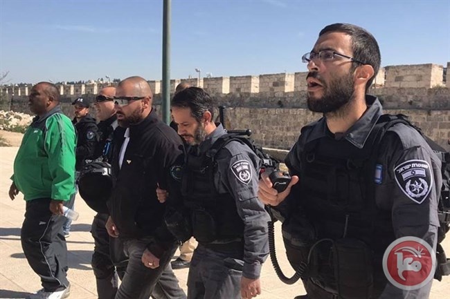 الاحتلال يشن حملة اعتقالات وإبعادات عن الأقصى