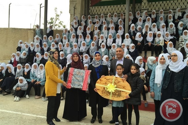 تربية بيت لحم تطلق فعاليات يوم الأرض في &quot;بنات التعامرة الثانوية&quot;