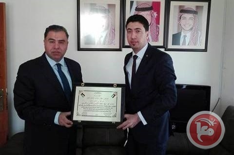 المهندس حاتم الزيود يثمن جهود المملكة الهاشمية في دعم القضية