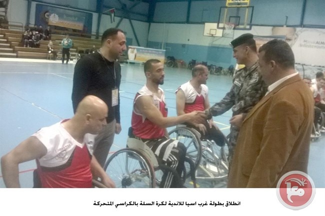 انطلاق بطولة غرب اسيا للاندية لكرة السلة بالكراسي المتحركة