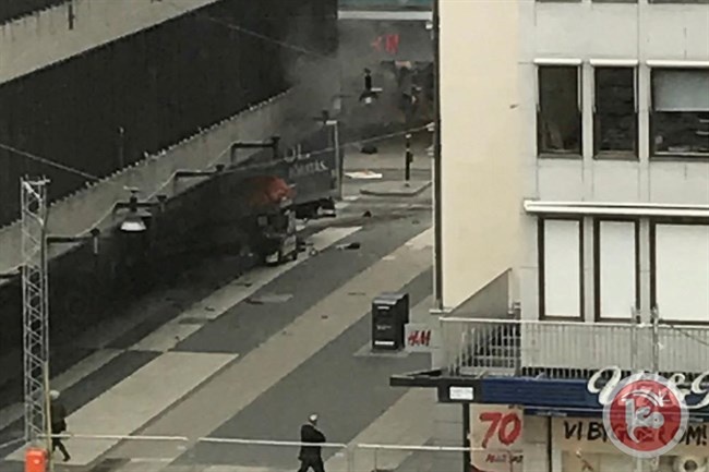 3 قتلى وعدد من الجرحى بعملية دهس في ستوكهولم