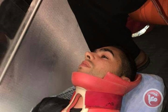 اصابة مواطن في حادث سير ذاتي في اريحا