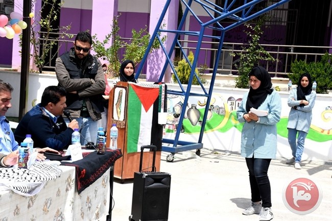 حماية الطفولة تنظم يوم المساءلة والمناصرة في مدرسة بنات ياسوف الثانوية