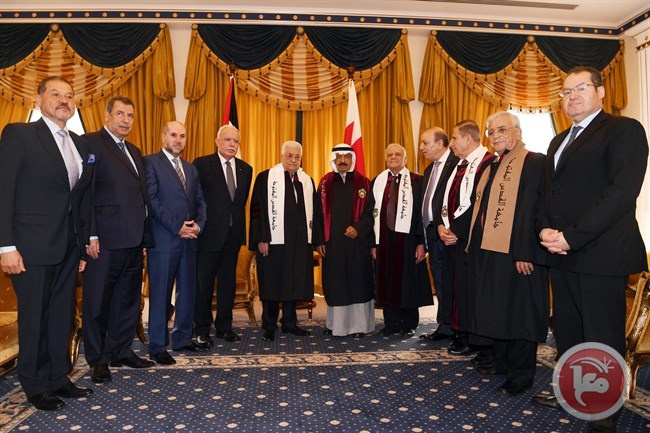 &quot;القدس المفتوحة&quot; تمنح رئيس الوزراء البحريني دكتوراه فخرية
