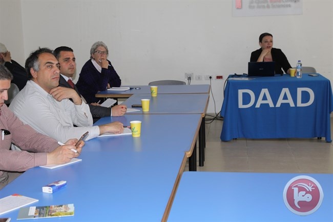 يوم عمل بين جامعة القدس ومؤسسة &quot; DAAD&quot; الألمانية لتعزيز التعاون